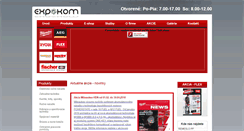 Desktop Screenshot of expokom.sk